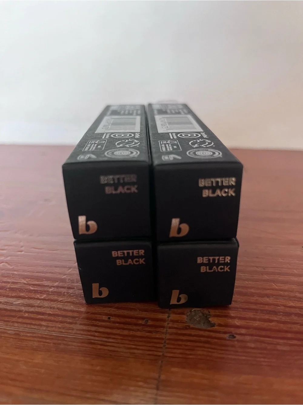 FOUR New in box,Beautycounter Think Big All In One Mascaras